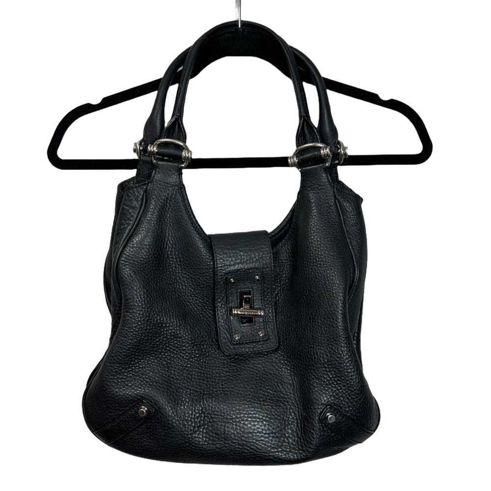 Banana Republic Leather Black Boho Purse